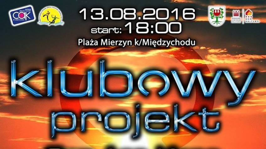 Ilustracja do artykułu Klubowy Projekt na plaży Mierzyn - 13 sierpnia