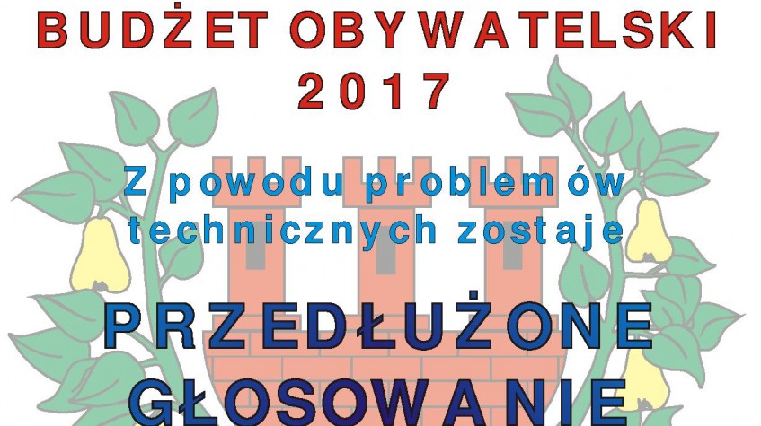 Ilustracja do artykułu Uwaga: Przedłużone głosowanie internetowe na projekty zgłoszone w ramach Budżetu Obywatelskiego 2017!