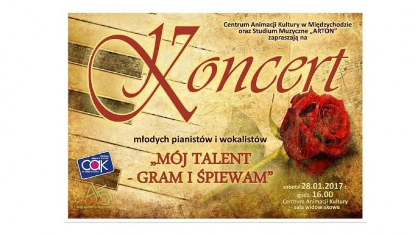 Ilustracja do artykułu: Koncert młodych pianistów i wokalistów 'Mój talent - gram i śpiewam' - 28 stycznia