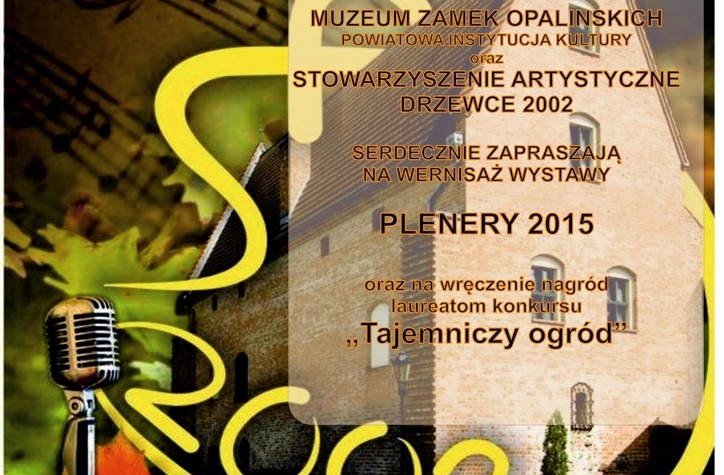 Ilustracja do artykułu Wernisaż wystawy artystycznej pt.: „PLENERY 2015” - 11 grudnia