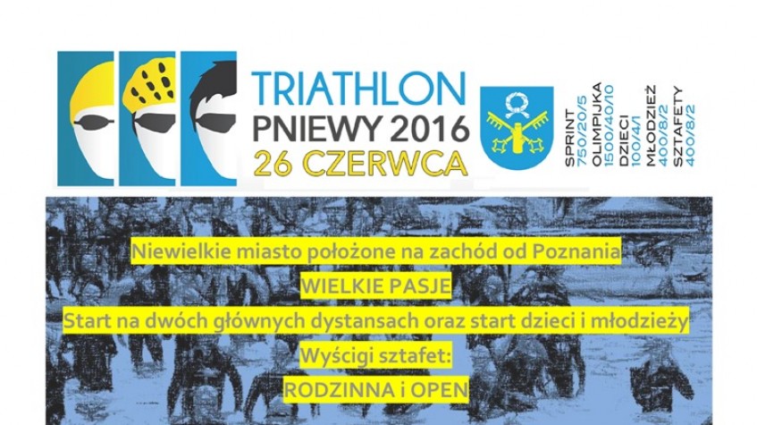 Ilustracja do artykułu Triathlon Pniewy 2015 - 26 czerwca