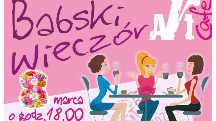 Ilustracja do artykułu Babski wieczór w ArtCafe - 8 marca