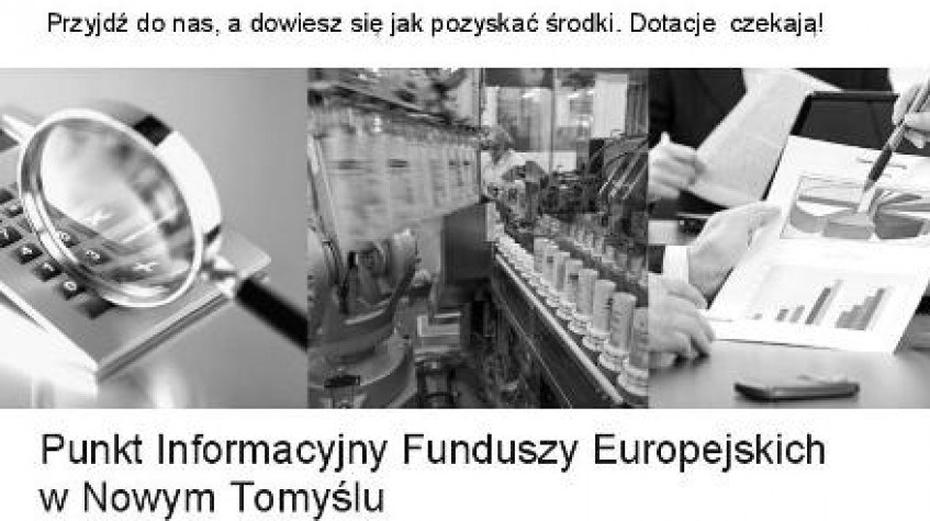 Ilustracja do artykułu Spotkanie organizowane przez Punkt Informacyjny Funduszy Europejskich w Nowym Tomyślu - 17 marca