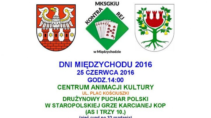 Ilustracja do artykułu Drużynowy Puchar Polski w Staropolskiej Grze Karcianej Kop - 25 czerwca