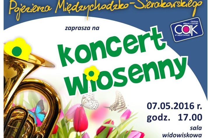 Ilustracja do artykułu Koncert wiosenny Orkiestry Dętej Pojezierza Międzychodzko-Sierakowskiego - 7 maja