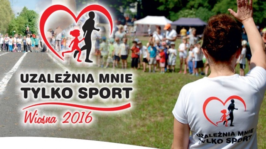 Ilustracja do artykułu Kampania 'Uzależnia mnie tylko sport' - bieg 29 maja