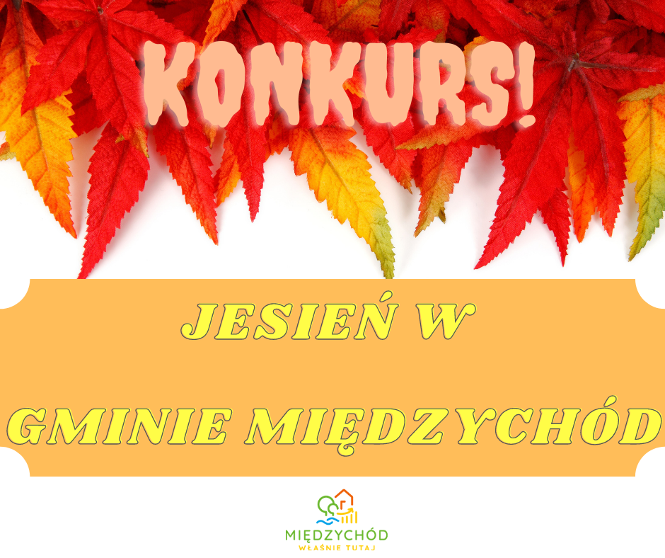 Grafika na konkurs plastyczny jesień w gmina Międzychód