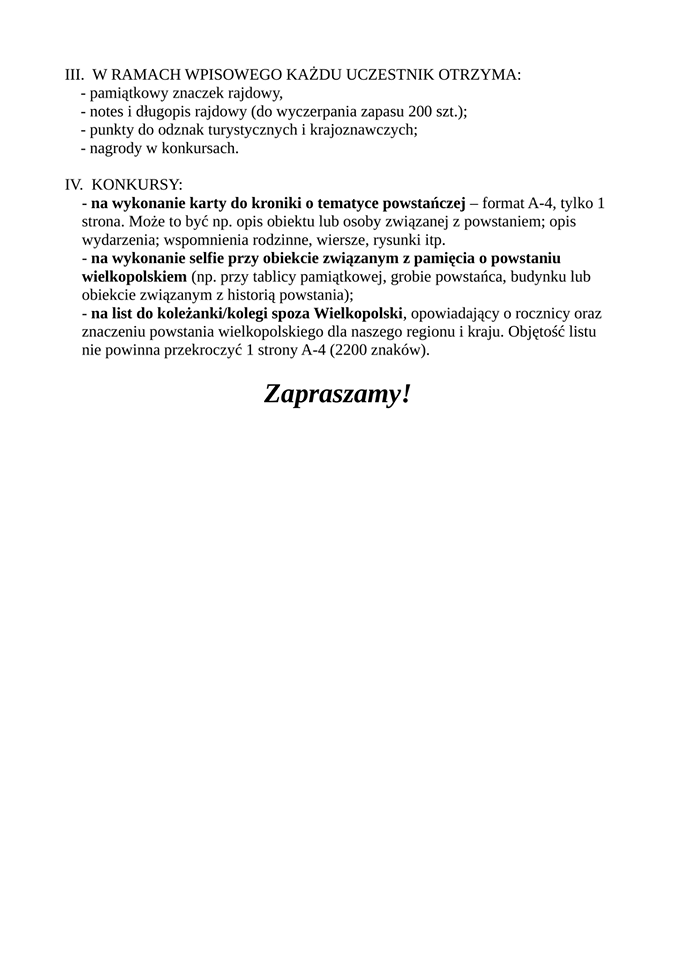 regulamin