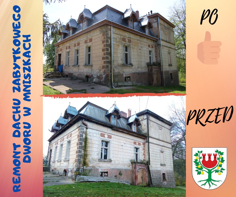 Dwór w  Mniszkach
