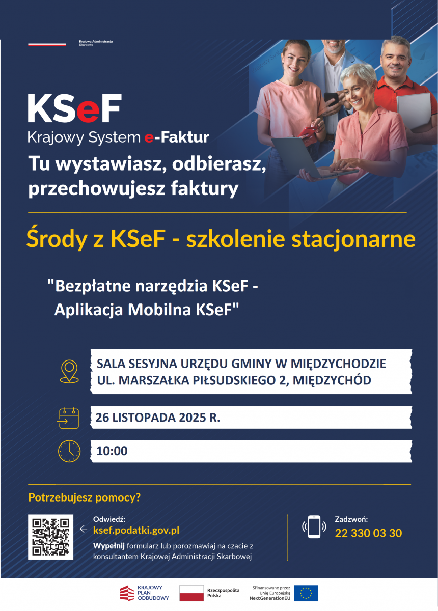 plakat szkolenie KSeF