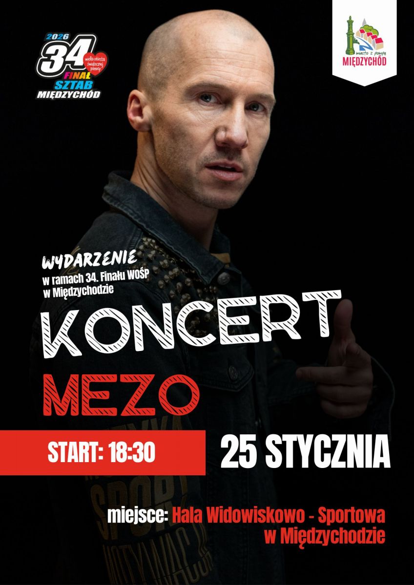 plakat koncertu Mezo