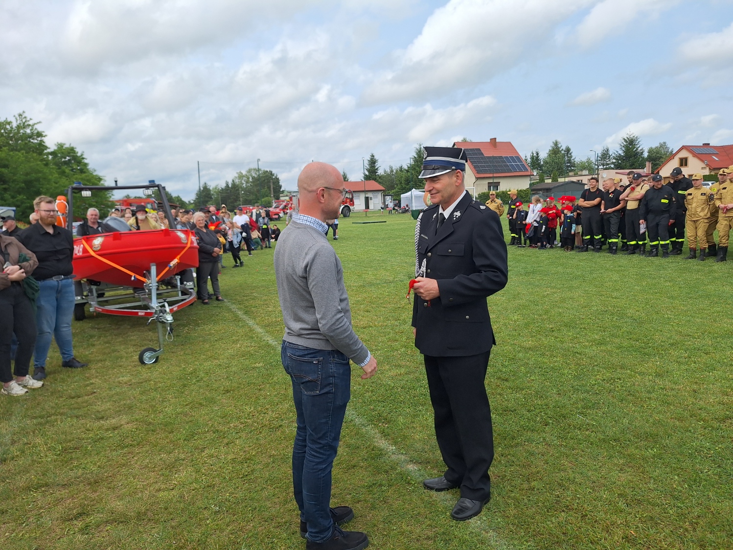 przekazanie łodzi