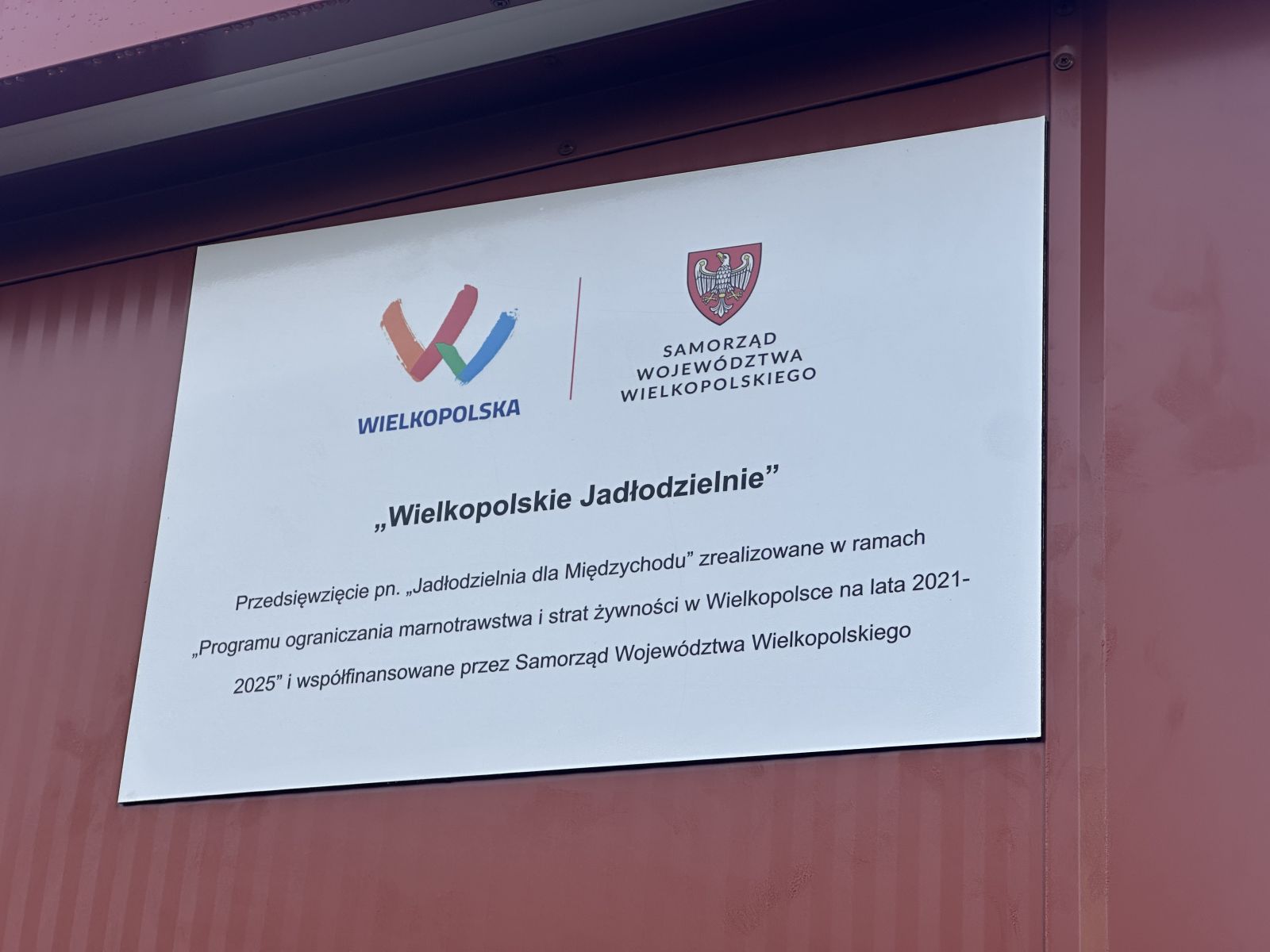 tablica z dofinansowaniem