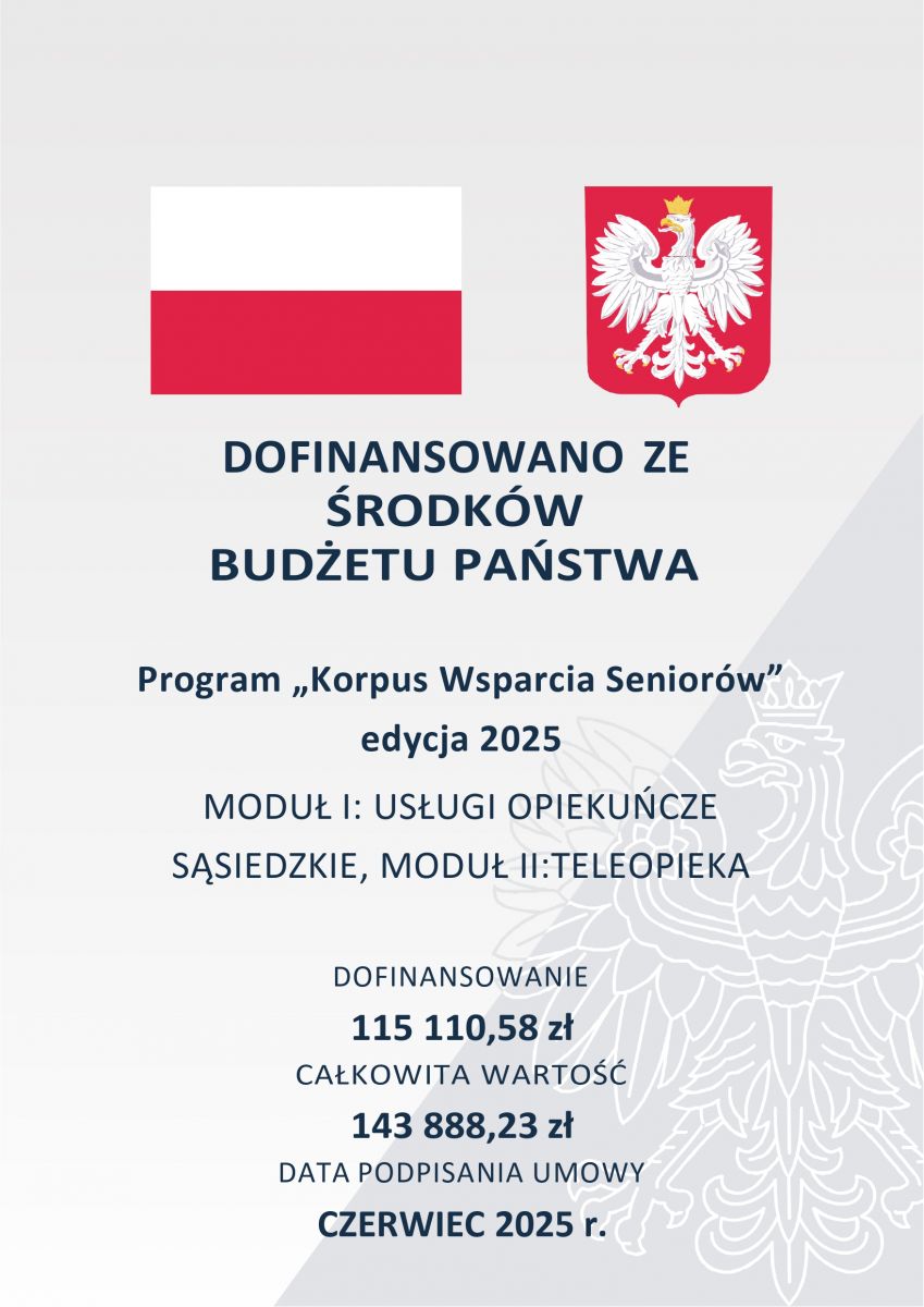 dofinansowanie z budżetu państwa