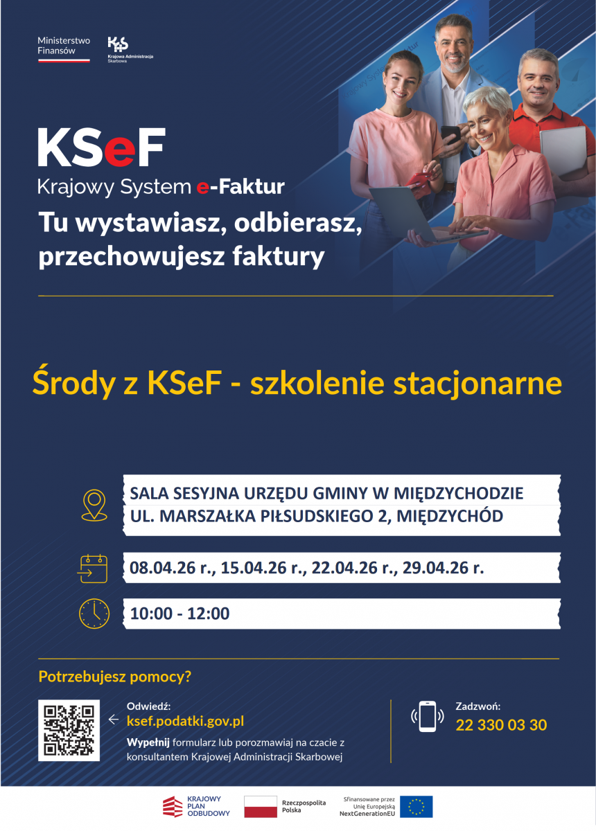 plakat Środy z KSeF