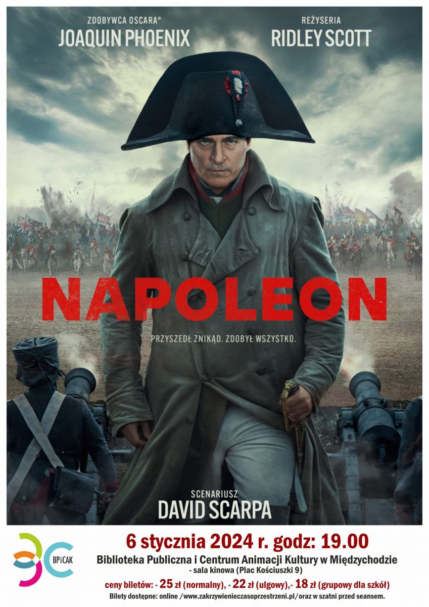 plakat senasu NAPOLEON