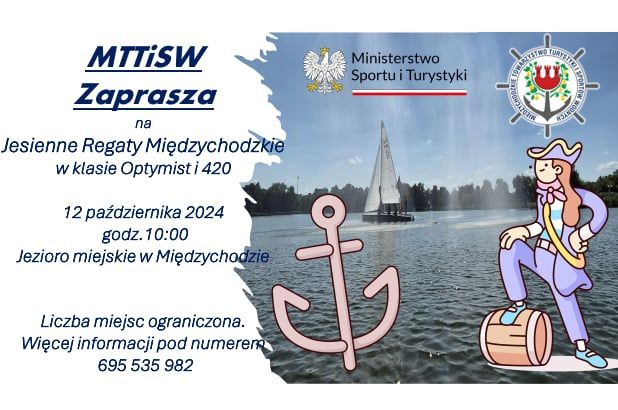 żaglówka, logo Towarzystwa, szczegóły dot. imprezy