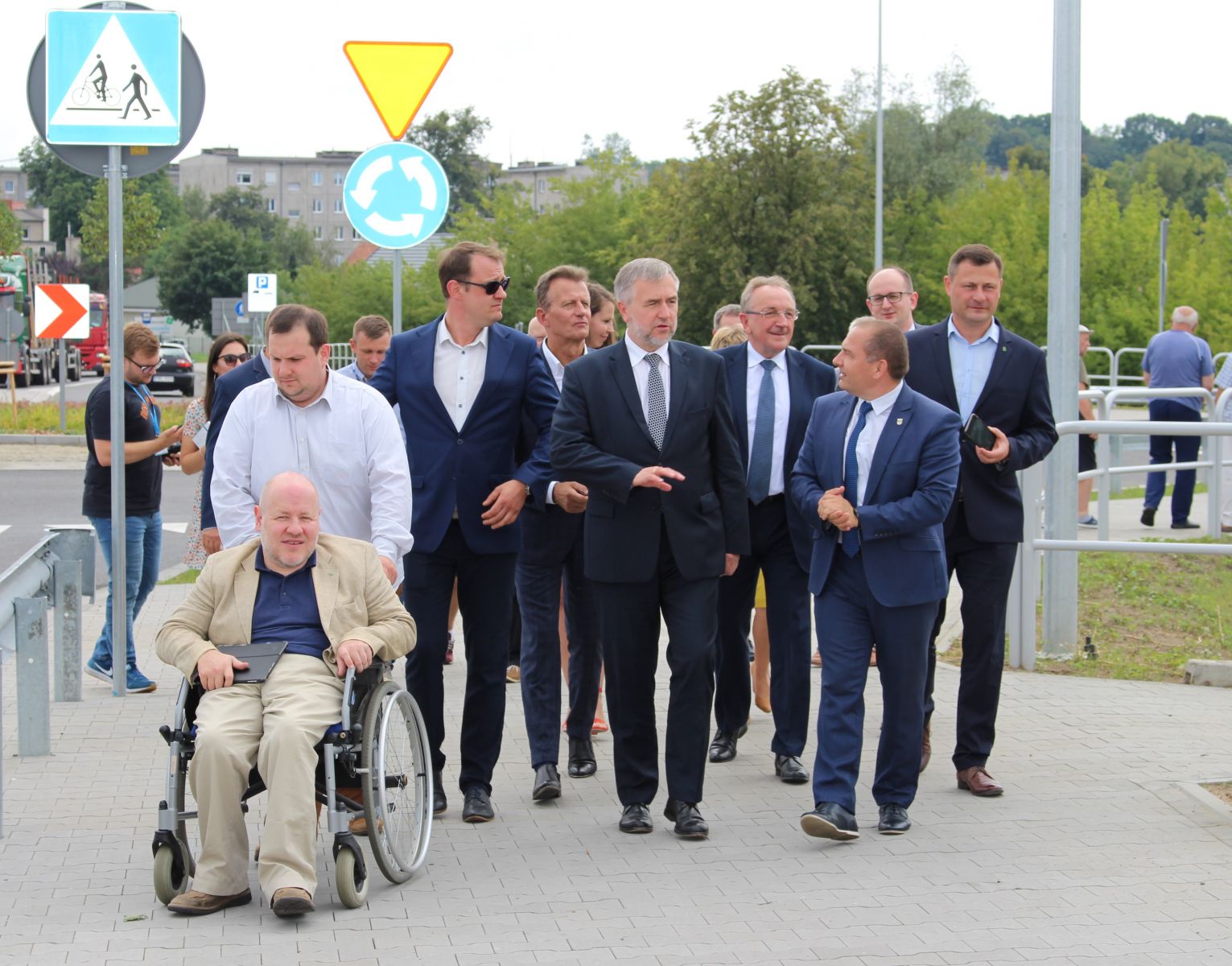 Wizyta Marszałka Województwa Wielkopolskiego w Międzychodzie