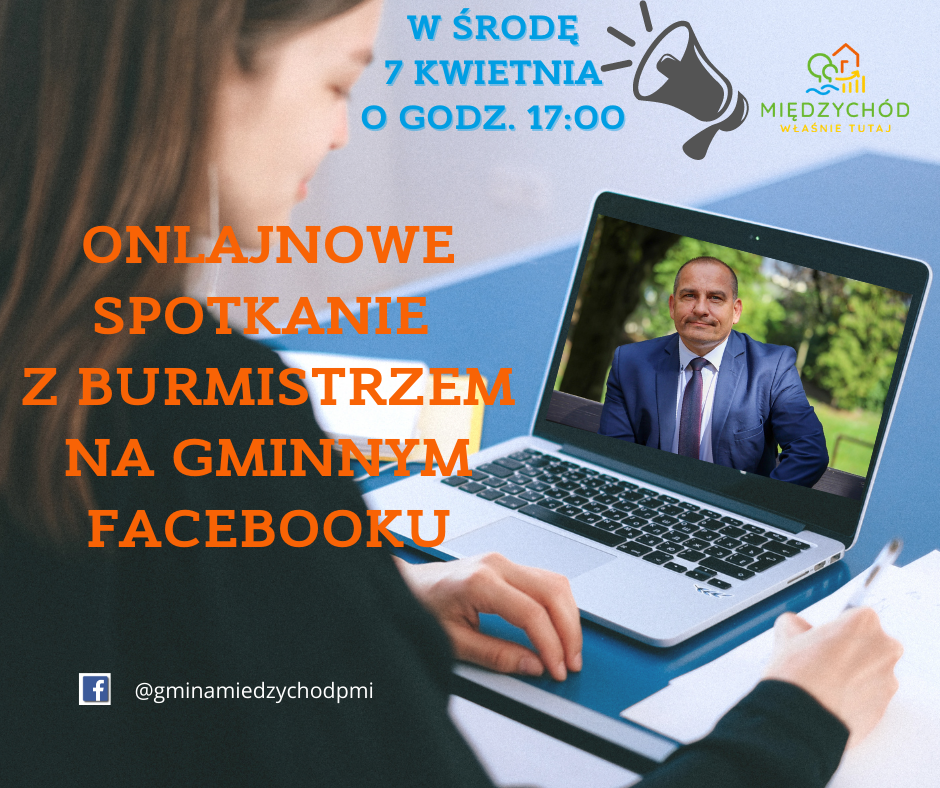 Spotkanie online z Burmistrzem