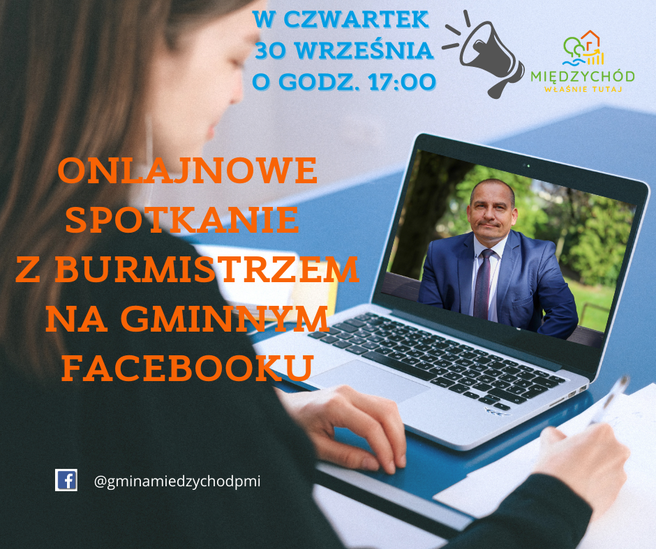 Spotkanie online z Burmistrzem