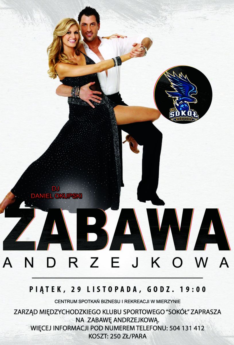 Plakat - zabawa andrzejkowa