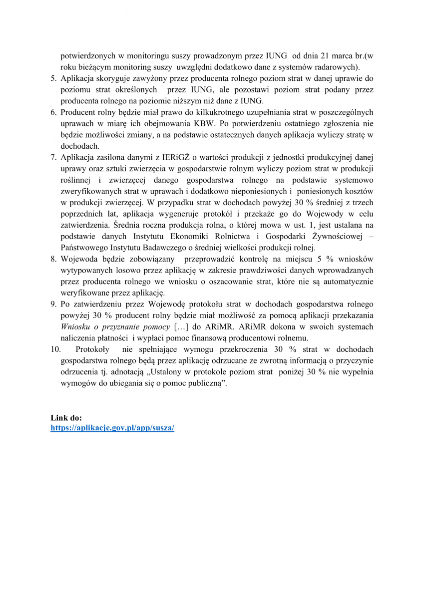 aplikacja suszowa informacje
