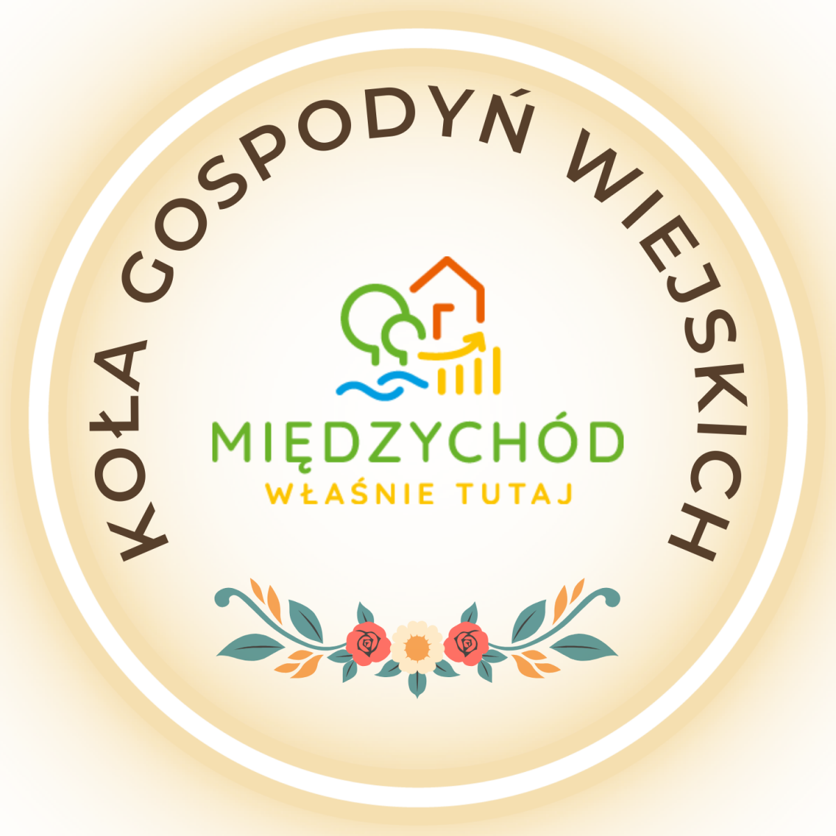 logo międzychodu, napis Koła Gospodyń wiejskich