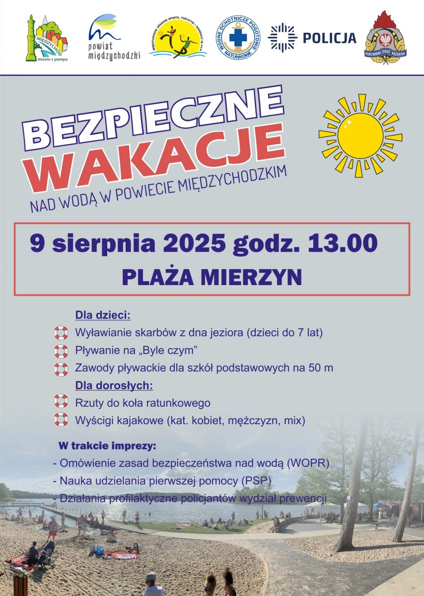 plakat mierzyn 9 sierpnia
