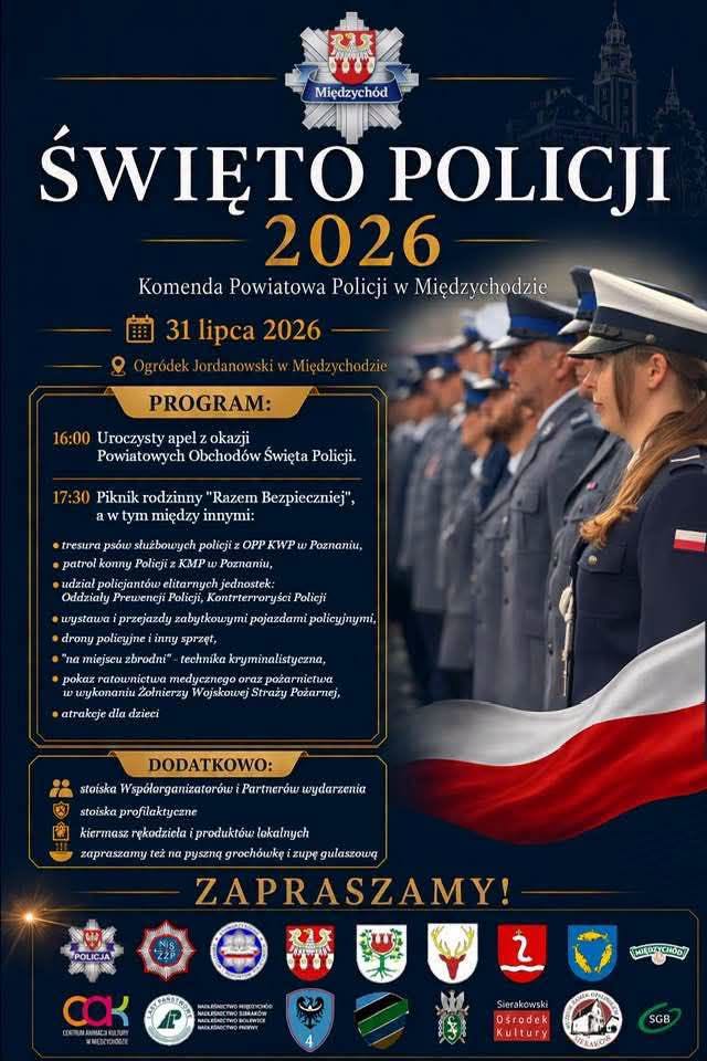 plakat święto policji